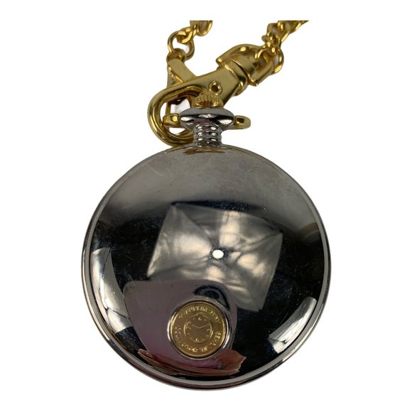 Franklin Mint Bald Eagle Wings of Freedom Heart of Glory Pocket Watch & Display - Picture 6 of 8